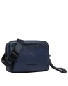  Piquadro - Pochette in pelle a due scomparti con manico