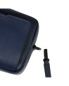  Piquadro - Pochette in pelle a due scomparti con manico