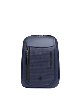  Piquadro - Borsello uomo porta iPad®mini in tessuto riciclato