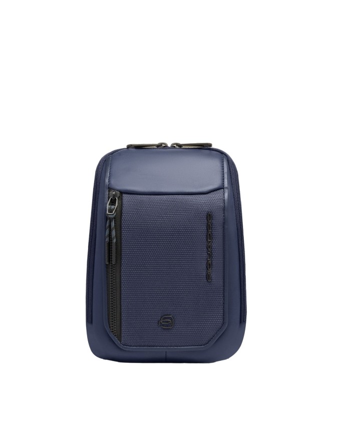  Piquadro - Borsello uomo porta iPad®mini in tessuto riciclato
