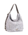  Ynot - Borsa/zaino a Spalla in Nylon con Stampa Città Gum