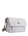  Ynot - Borsa a Tracolla Reporter in Nylon con Stampa Città Gum