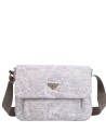  Ynot - Borsa a Tracolla Reporter in Nylon con Stampa Città Gum
