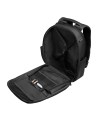  Piquadro - Zaino da viaggio porta pc 15,6" in pelle e tessuto
