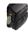 Piquadro - Zaino da viaggio porta pc 15,6" in pelle e tessuto