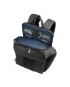  Piquadro - Zaino da viaggio porta pc 15,6" in pelle e tessuto