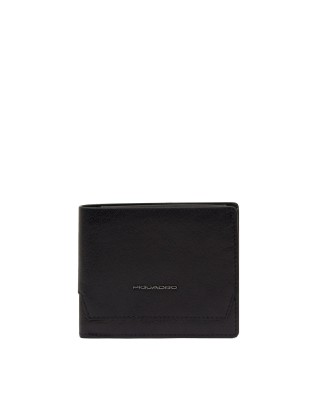 Piquadro - Solm Compact Men's Leather Document Wallet -...