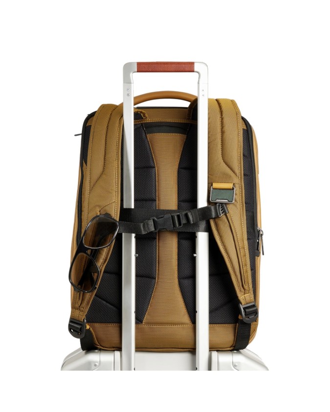  Piquadro – Zaino porta pc 17.3’’ espandibile in pelle vegana e