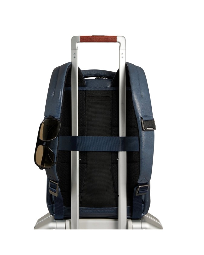  Piquadro - Zaino uomo personalizzabile in pelle porta pc