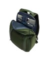  Piquadro - Zaino da viaggio porta pc 15,6" in pelle e tessuto