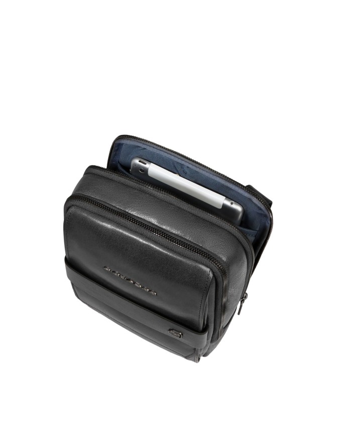  Piquadro - Borsello uomo in pelle porta iPad® Mini Solm
