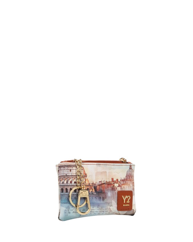  Ynot - Portachiavi a Bustina con Anello e Moschettone Yesbag