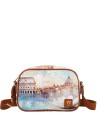  Ynot - Borsa Camera Bag in Ecopelle con Tasca Posteriore Yesbag