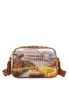  Ynot - Borsa Camera Bag in Ecopelle con Tasca Posteriore Yesbag