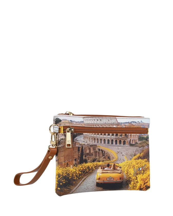  Ynot - Pochette a bustina con Polsiera e Tasca Frontale Tg. 