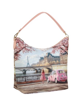  Ynot - Borsa a Spalla Hobo in Ecopelle con Manico Singolo 2