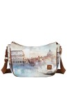 Ynot - Faux Leather City-Print Yesbag Shoulder Bag
