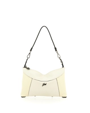 Gabs - Borsa a spalla in pelle bicolor Tg. M Costanza Bull Black