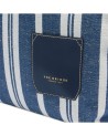  The Bridge - Borsa shopper in pelle e tessuto Luna