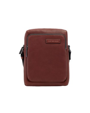The Bridge - Ludovico Men's Leather Shoulder Bag - Brown