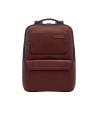  The Bridge - Zaino in pelle uomo con tasche frontali Ludovico