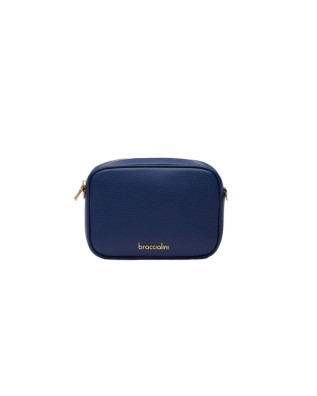 Braccialini - Small Dolly leather crossbody bag - Blue