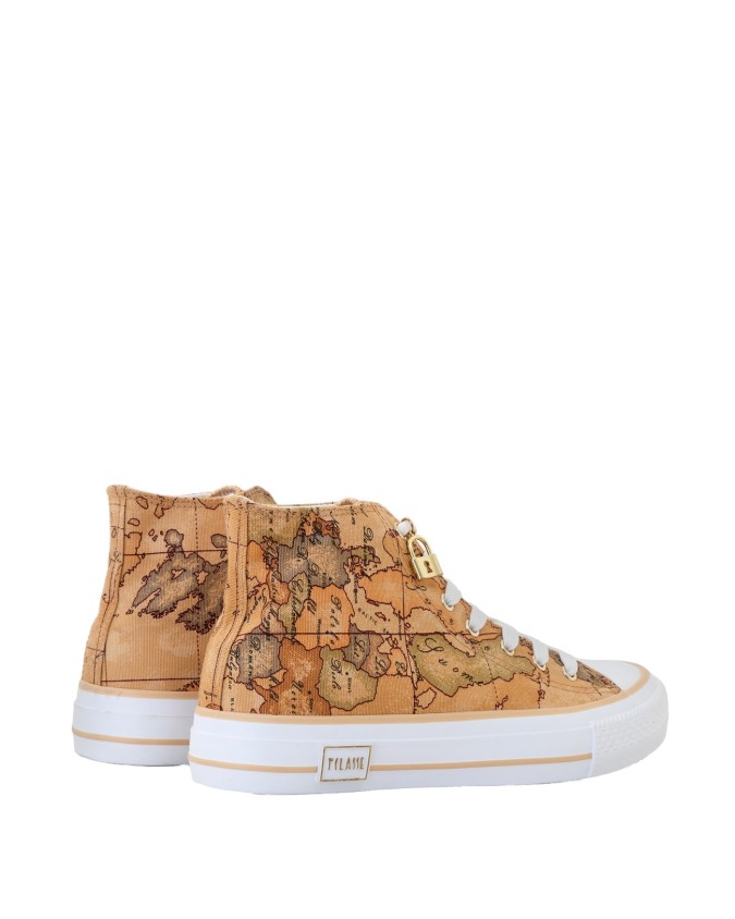  Alviero Martini Prima Classe - Sneaker alte in tessuto Geo