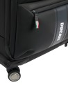  Piquadro - Trolley bagaglio a mano slim in tessuto "Piquadro x