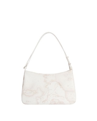 Alviero Martini Prima Classe - Borsa sottospalla in tessuto Geo White Geo Mix 2