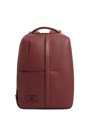  Piquadro - Zaino uomo espandibile in pelle porta pc 14"