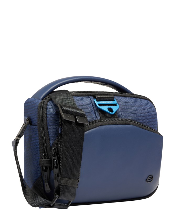  Piquadro - Tracolla uomo in materiale bio-based PQ-Earth