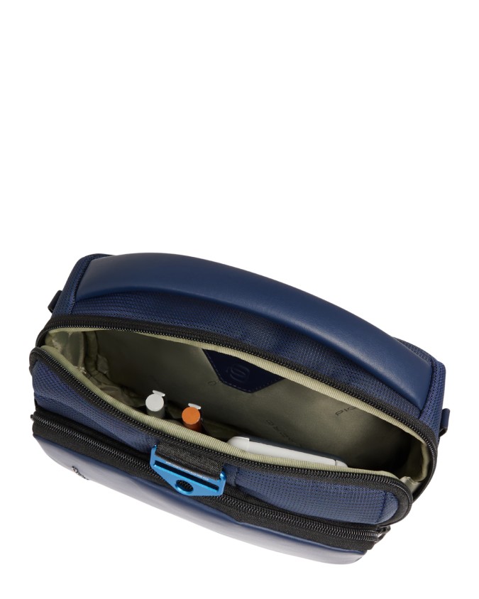  Piquadro - Tracolla uomo in materiale bio-based PQ-Earth