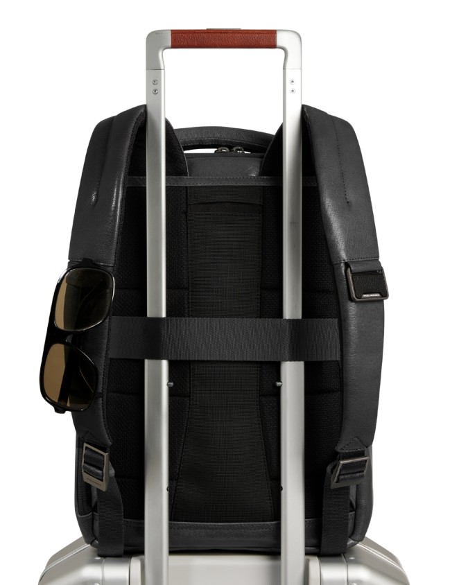  Piquadro - Zaino uomo personalizzabile in pelle porta pc