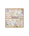 Braccialini - Foulard donna in poliestere stampa farfalle