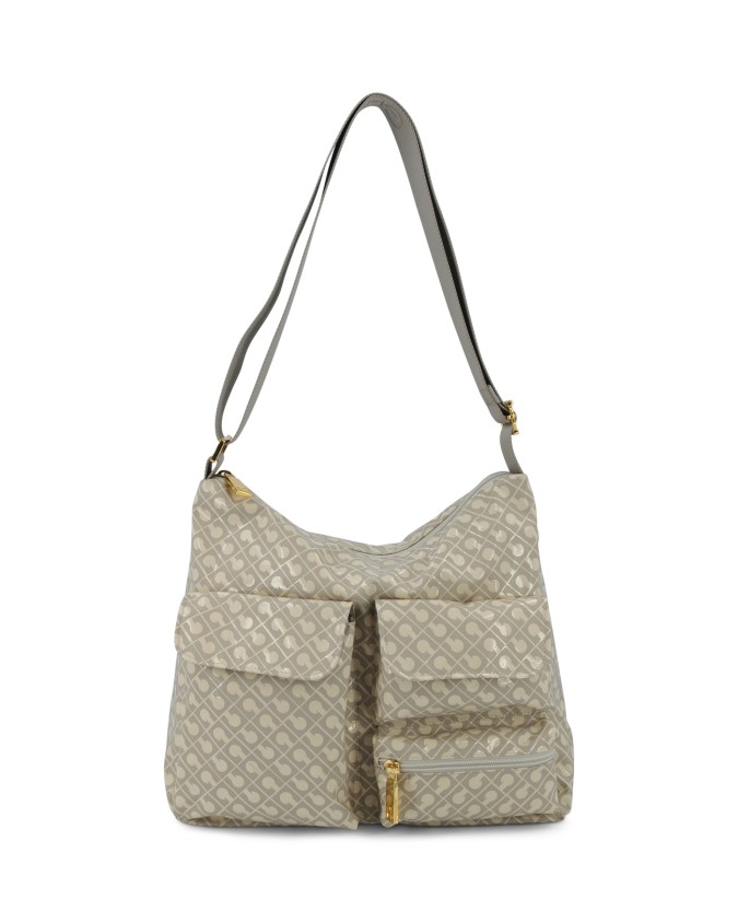 Gherardini - Borsa a tracolla con tasche esterne Softy