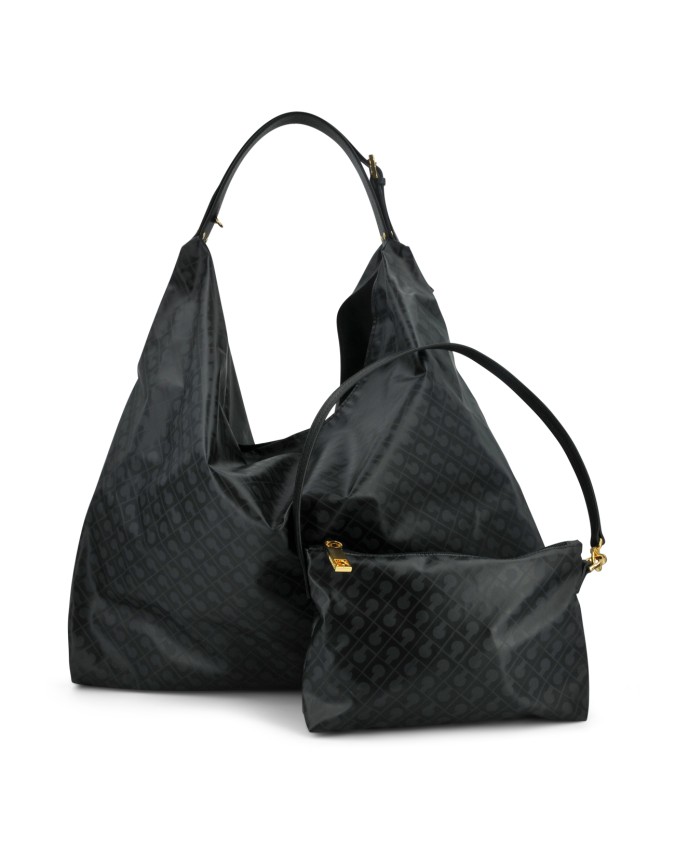  Gherardini - Borsa a Spalla Maxi con Pochette interna Softy