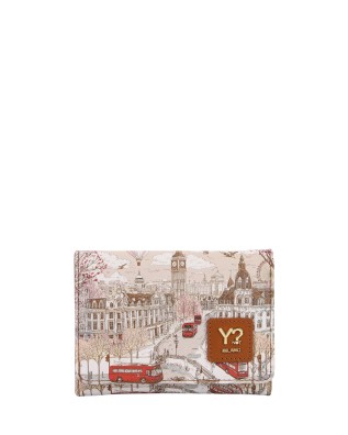 Ynot – Damenbrieftasche mit Klappe aus Kunstleder mit...