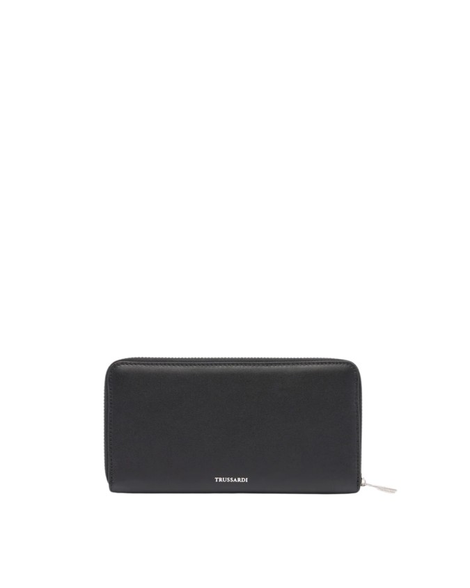 Trussardi - Portafoglio Zip Around in Calfskin Society