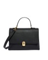  Trussardi - Borsa a mano in pelle con patta e tracolla Cameo