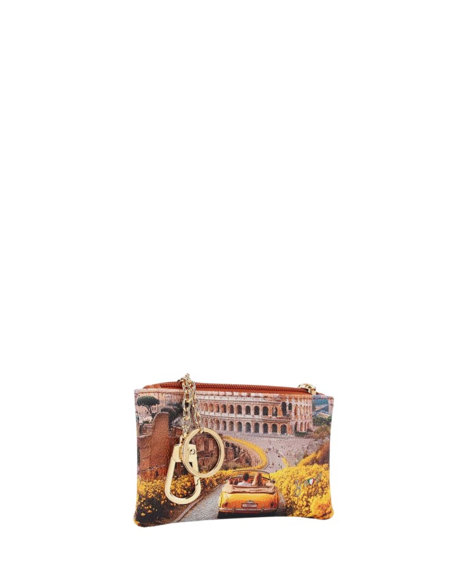  Ynot - Portachiavi a Bustina con Anello e Moschettone Yesbag