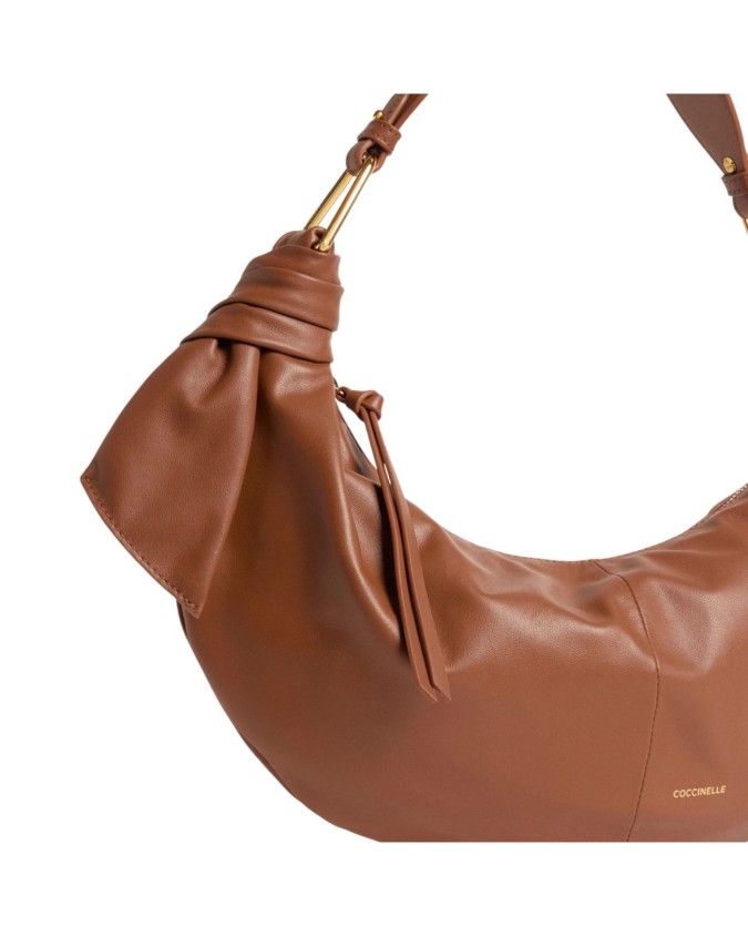  Coccinelle - Borsa a spalla in pelle Large Furoshiki