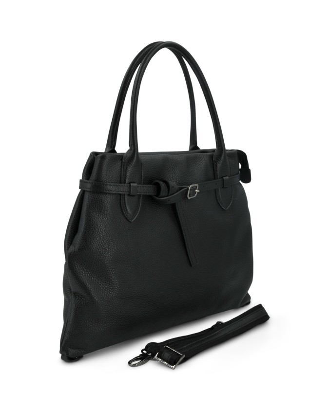 Gabs - Borsa a spalla in pelle martellata trasformabile con