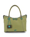 Gabs - Einkaufstasche aus Leder, Größe M, Bull Bicolor, New Basic, Thamara