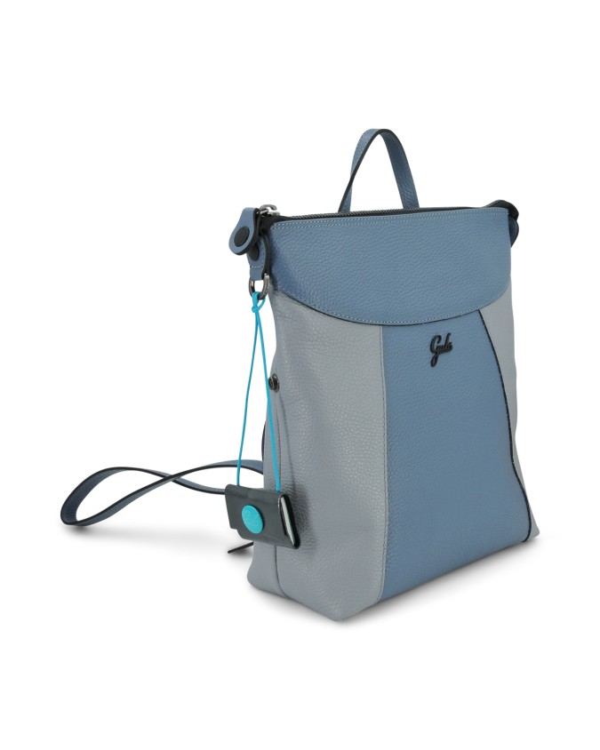  Gabs - Zaino donna trasformabile in pelle bicolor Tg. 