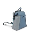  Gabs - Zaino donna trasformabile in pelle bicolor Tg. 
