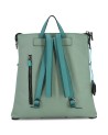  Gabs - Zaino donna trasformabile in pelle bicolor Tg. 