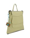  Gabs - Zaino donna in pelle Tg M con tasca Bull Black Yvonne