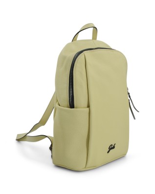 Gabs - Women's Leather Backpack, Size M, Bull Black,...