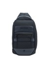 Piquadro - Men's Single-Shoulder Backpack Made from Recycled Fabric