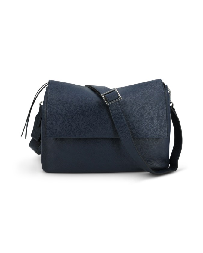  Gianni Chiarini - Borsa a tracolla con patta in pelle Three